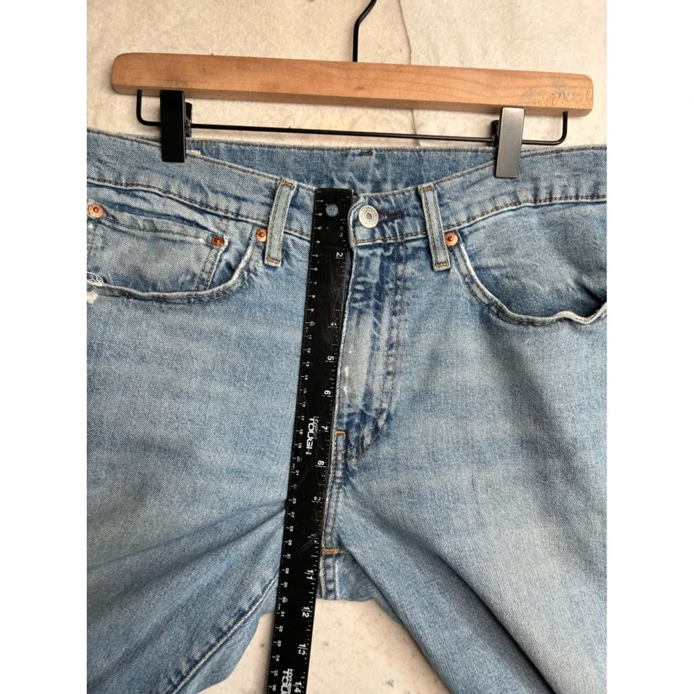 Levis 511 Slim Fit Light Wash Stretch Denim Jeans Mens 34x34 00511-1683